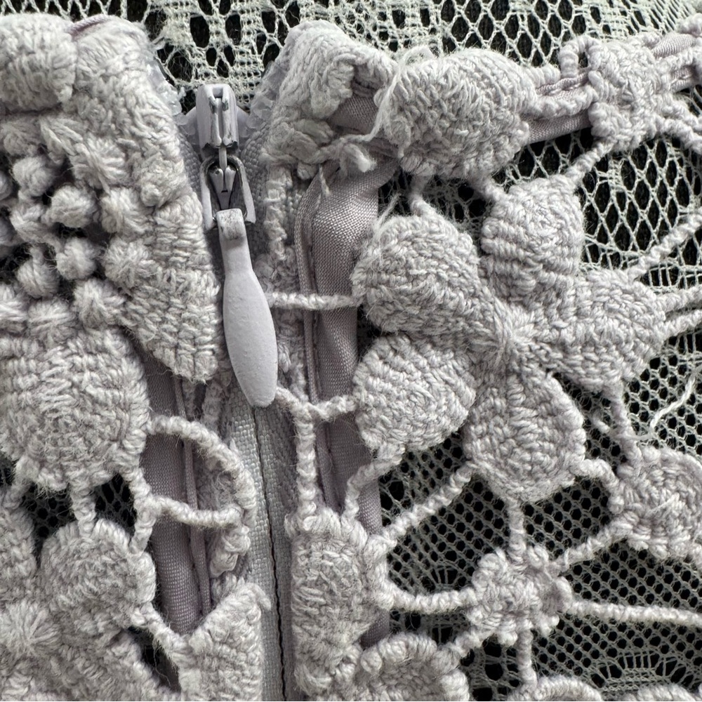 Shoshanna Lilac Floral Mini Dress - Picture 8 of 13